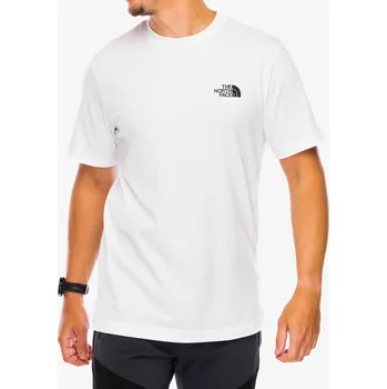 Pánské tričko Bavlněné tričko The North Face S/S Simple Dome Tee - tnf white