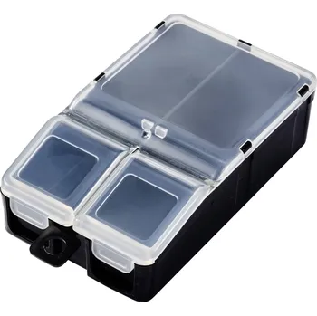 Úložný box TRU COMPONENTS TC-ERB-9057 krabička na malé součástky (d x š x v) 113 x 60 x 30 mm přihrádek: 2 variabilní rozčlenění Obsah 1 ks