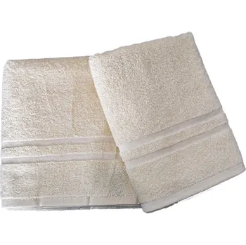 Ručník Froté maxi ručník EMA PRAKTIK, jednobarevný smetanový, 60x110cm