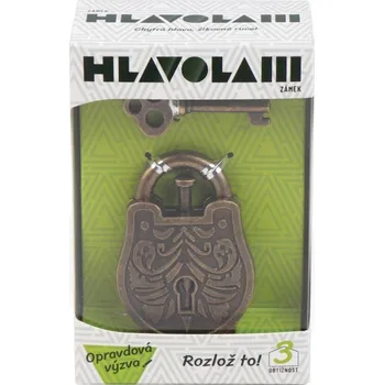 Dětské zboží Kovový hlavolam – zámek