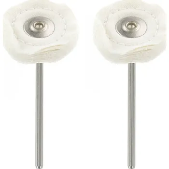 Příslušenství k brusce Shesto Rotacraft stopkový lešticí kotouč kartounový 25mm (2ks) - SH-RBF8225/2