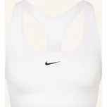 Nike Dámská Sportovní Podprsenka Swoosh, bílá, 34