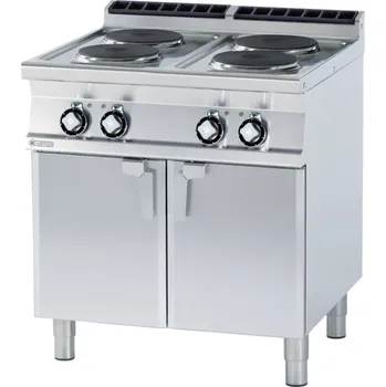 Sporák Sporák elektrický s podestavbou PC 78 ET RM GASTRO - 4 zóny