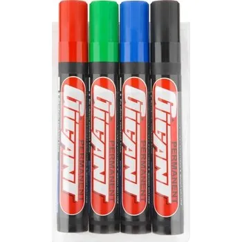 Marker Gigant permanentny 4 kolory