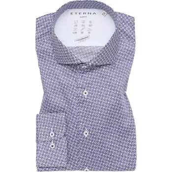 Košile Eterna Slim Fit Functional modrá 4394_18F182 velikost: 43, délka rukávu: dlouhý rukáv