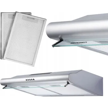 Digestoř Podskříňkový kuchyňský odsavač par - pohlcovač 50 cm Berdsen BE-10-A INOX