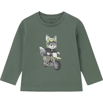 MAYORAL chlapecké tričko DR motorbike zelená vel. 92 cm