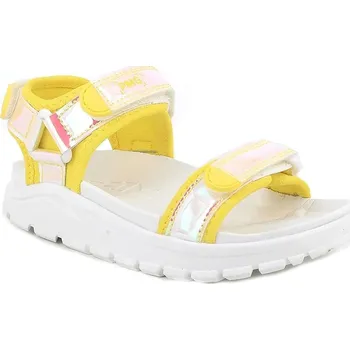 Dívčí sandály Dětské sandály Primigi žlutá barva, PZG 79708 7970800 11X, EUR 26