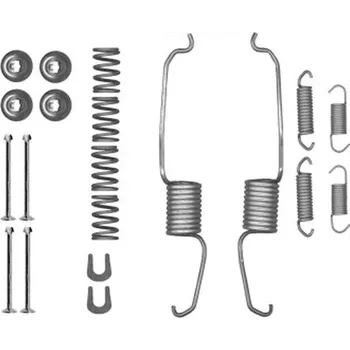 Brzdová čelist Sada příslušenství, brzdové čelisti TEXTAR 97041900