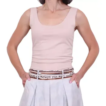 Dámské tričko Dámské tílko La Vita s širokými ramínky 759100 latte velikost S/M