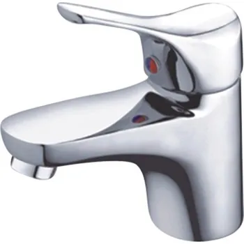 Vodovodní baterie Stojánková umyvadlová baterie ZXC 1100 stříbrná