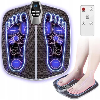 IP kamera Masážní podložka na nohy akupresurní EMS černá 8 programů akumulátorová