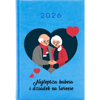 Kalendář Knižní kalendář 2026 A5 modrý