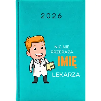 Kalendář Knižní kalendář 2026 A5 modrý