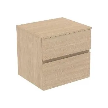 Koupelnový nábytek Ideal Standard Finesse - Umyvadlová skříňka, 60x51x56 cm, 2 zásuvky, bílý dub E3433US