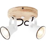 Brilliant - Bodové svítidlo SEED 2xGU10/5W/230V bílá/béžová