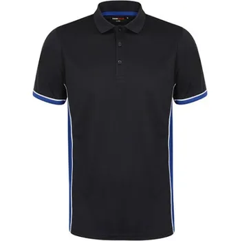 Pánské tričko Finden+Hales Pánská funkční polokošile LV355 Navy-Royal M