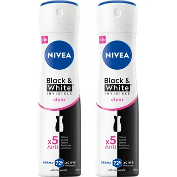 NIVEA WOMAN DEODORANT INVISIBLE sprej 2x150ml