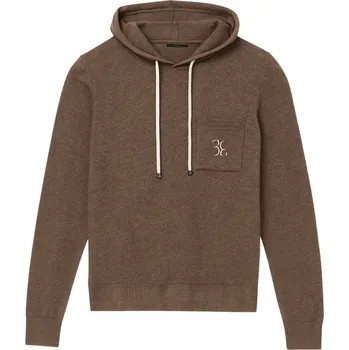 Pánský svetr BILLIONAIRE Logo Brown svetr M Hnědá