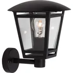 Brilliant - Venkovní nástěnná lampa RILEY 1xE27/40W/230V IP44 černá