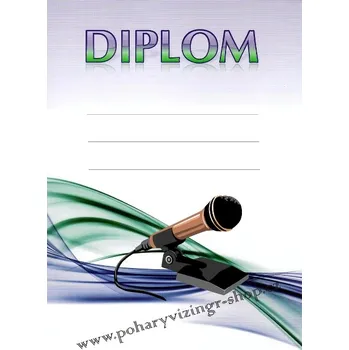Mikrofon diplom A4 č.5