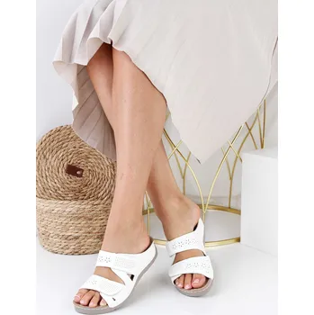 Dámské pantofle Bellamila Pantofle na suchý zip 2313-2WH Velikost: 40