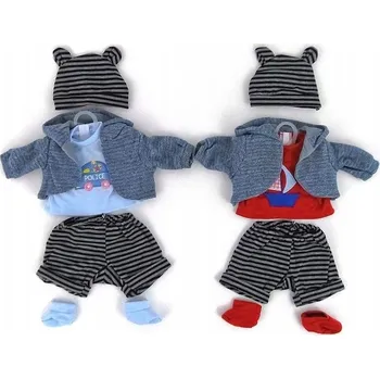 Doplněk pro panenku Oblečení pro panenku BABY MIMINKO BORN - bunda a dupačky 222