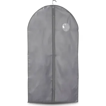 Talíř blokker pytel na oděvy – 100 x 60 cm – šedý 0001634