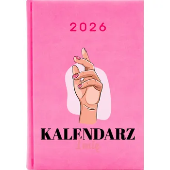 Kalendář Knižkový kalendář 2026 A5 růžový