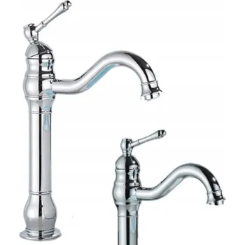 Vodovodní baterie Stojánková umyvadlová baterie Ari stříbrná