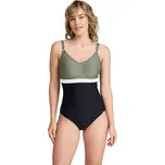 Dámské jednodílné plavky Timo ComfyBra 812099 olivová velikost 80C