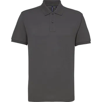 Pánské tričko Asquith &amp; Fox Pánské polo triko AQ015 Charcoal 4XL