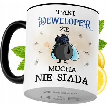 Hrnek Polidraw Hrnek Polidraw pro vývojáře, keramika, 330 ml