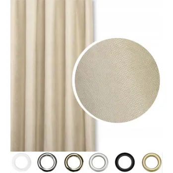 ZÁCLONY EFEZ 280x190 BÉŽOVÁ OKA Na Míru