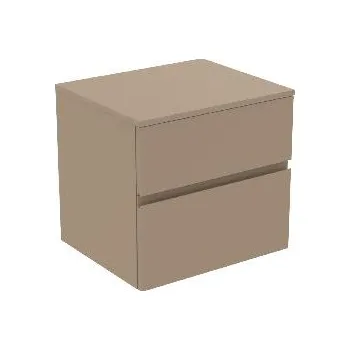 Koupelnový nábytek Ideal Standard Finesse - Umyvadlová skříňka, 60x51x56 cm, 2 zásuvky, Matt Greige E3433UP