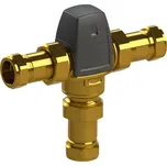 Termostatický směšovací ventil pro kombinované bezpečnostní sprchy, upínací kroužek 28 mm