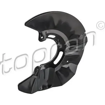 Brzdový kotouč Ochranný plech proti rozstřikování, brzdový kotouč TOPRAN 116 828