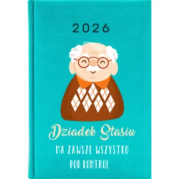 Kalendář Knižní kalendář 2026 A5 modrý