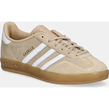 Pánské tenisky Semišové tenisky adidas Originals Gazelle Indoor IH5482 béžová 80X, EUR 38