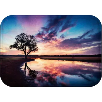 Koupelnová předložka KOUPELNOVÁ PŘEDLOŽKA | RYCHLESCHNOUCÍ MĚKKÁ VODĚODOLNÁ 40x60 PROTISKLUZOVÁ