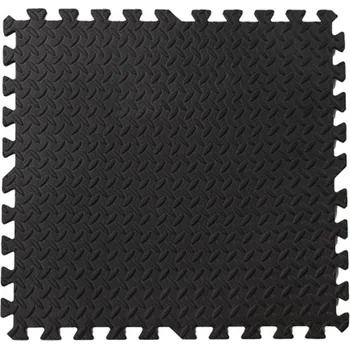 podložka na cvičení Puzzle podložka Sportago Easy-Lock 60x60x1,2 cm, 4 ks, černá