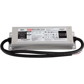 Napájecí zdroj pro osvětlení Napájecí zdroj 200W (LED driver) 230V/12V IP67 Mean Well XLG-200-12-A