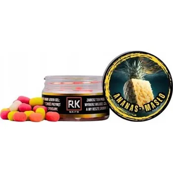 Boilies Pelety Wafters RK Baits Ananas Máslo 8mm 60 Ml