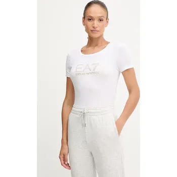 Tričko EA7 Emporio Armani bílá barva 8NTT67.TJDQZ 00X, vel. S