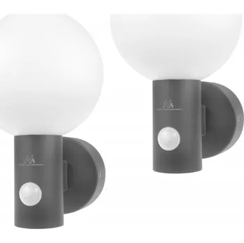 Venkovní osvětlení 2x LED lampa s pohybovým senzorem PIR venkovní IP65 15W