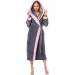 L&L župan dámský 9145 HFT - onyx, 4XL (Dámský župan L&L 9145)