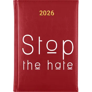 Kalendář Knižní kalendář 2026 A5 červený