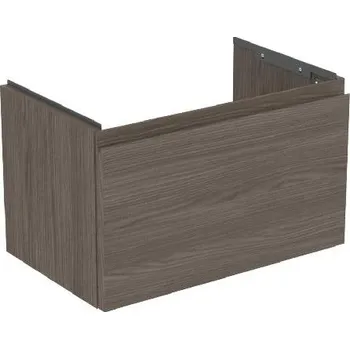 Koupelnový nábytek Ideal Standard Finesse - Umyvadlová skříňka, 60x38x37 cm, 1 zásuvka, Dark Elm E3376UR