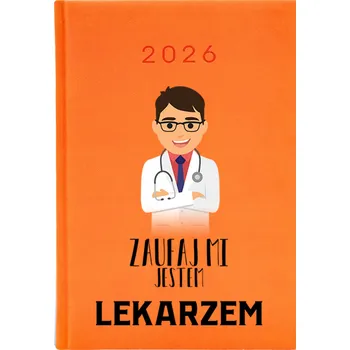Kalendář Knižkový kalendář 2026 A5 oranžový