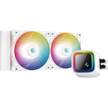 PC ventilátor Deepcool LS520 AiO, 240mm - bílý R-LS520-WHAMNT-G-1